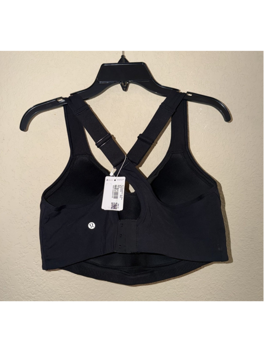 LULULEMON ALL POWERED UP BRA BLACK COLOR SIZE 40G - Picture 6 of 11